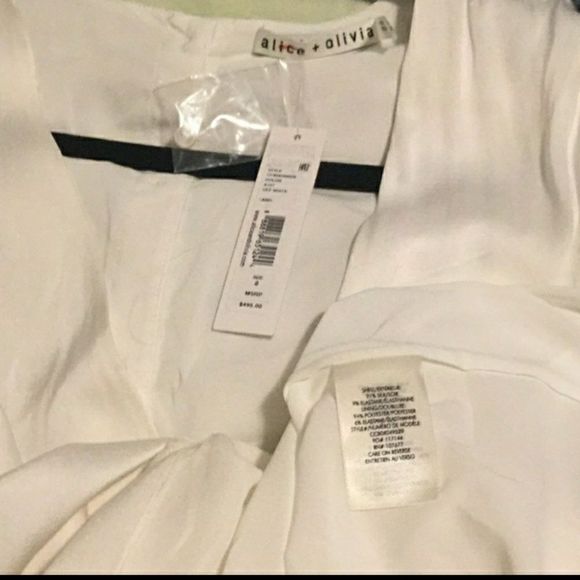 Alice+Olivia Chantay Sleeveless Asymmetric Maxi - Picture 8 of 11